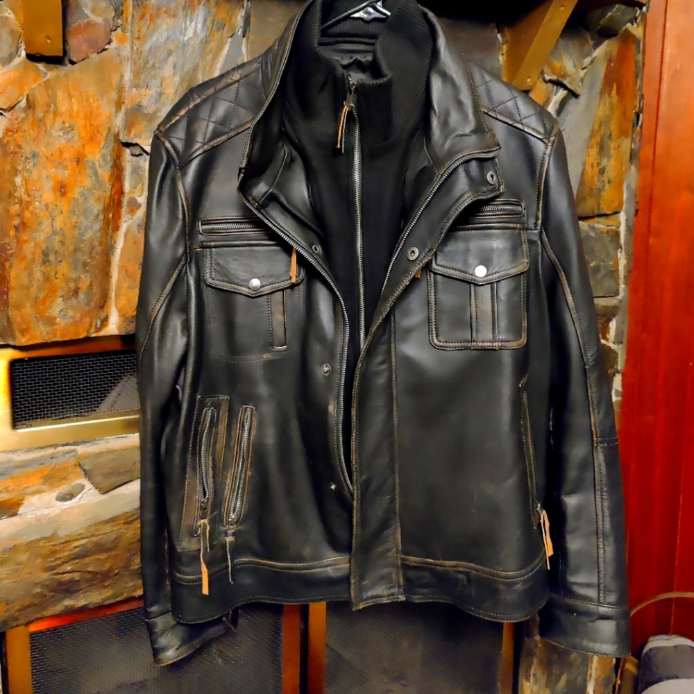 Genuine leather Jacket